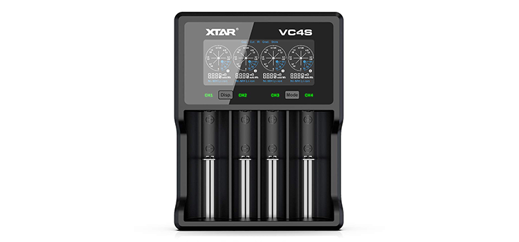 Cargador de Baterias VC4S XTAR - XTAR Charger