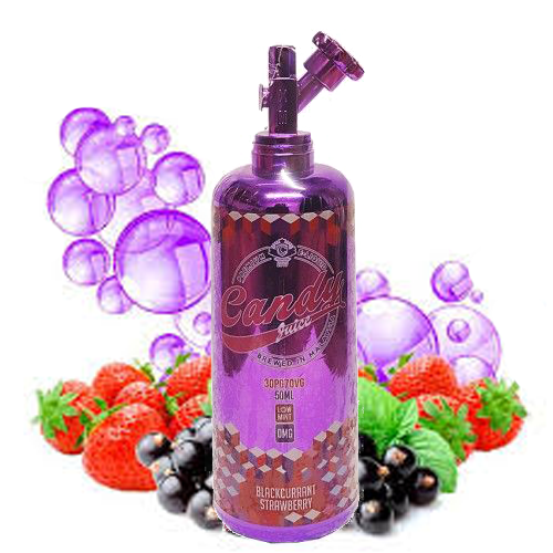 Candy Juice - Blackcurrant Strawberry - 50 ML + Nicokit Gratis [60ml]