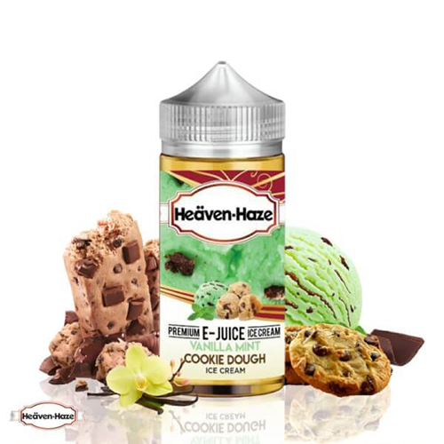 Heaven Haze - Vanilla Mint Cookie Dough 100ML + Nicokits Gratis