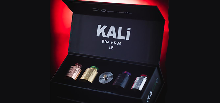 Kit mestre de edição limitada Kali V2 RDA RSA 28 mm - Design QP