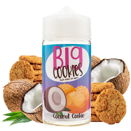 Coconut Cookie - BIG PANCAKE - 180 ml + 2 Nicokits Gratis