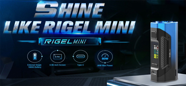 Caixa Rigel Mini 80W - Smoktech