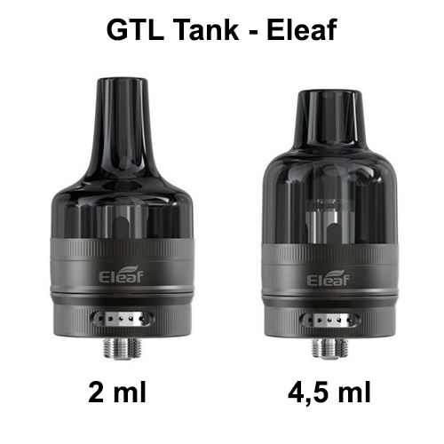 Cartucho GTL Tank 2ml y 4,5 ml - Eleaf