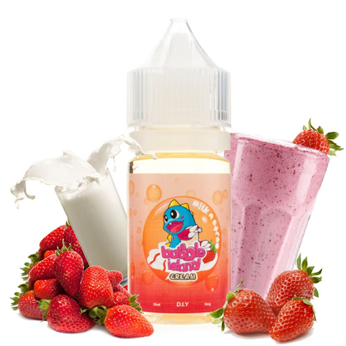 Aroma Milk N' Straw 30ml - Bubble Island Cream