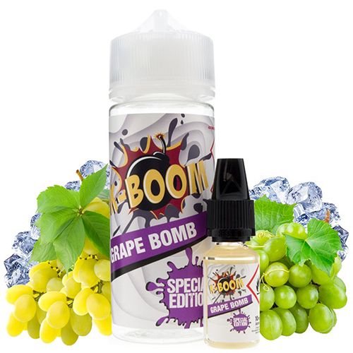 Aroma Grape Bomb 10ml + bote 120ml By K-Boom