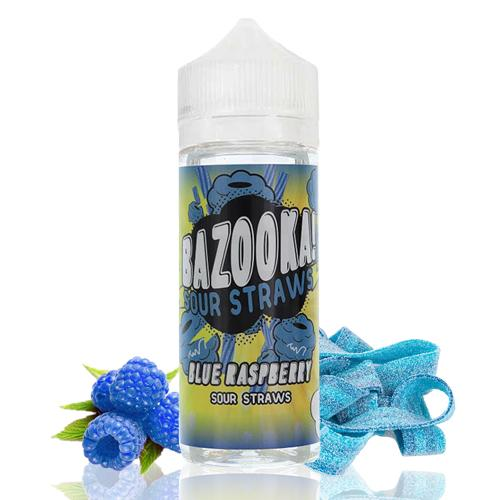 Blue Raspberry 100 ml + Nicokits Gratis - Bazooka Sour Straws