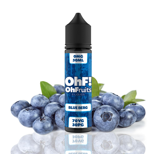 Blueberg 50ml + Nicokits gratis - OhFruits E-Liquids