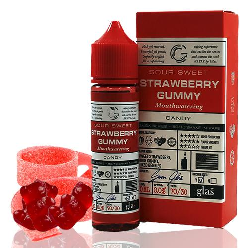 Glas Basix Series Candy Sweet Sour Strawberry Gummy 50ml+ Nicokits Gratis