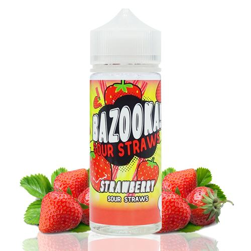 Strawberry 100 ml +Nicokits Gratis- Bazooka Sour Straws