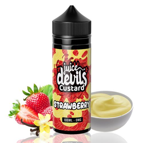 Strawberry Custard By Juice Devils 100ml + Nicokit Gratis