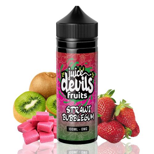 Strawi Bubblegum Fruits By Juice Devils 100ml + Nicokit Gratis