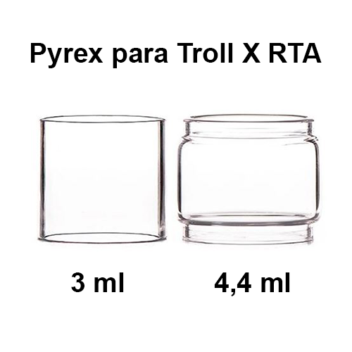 Pyrex para Troll X RTA 3ml-4.4ml - Wotofo Pyrex