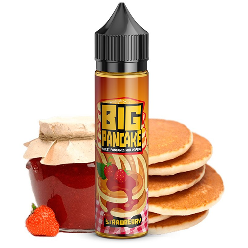 Strawberry 50ml - Big Pancake By- 3B Juice