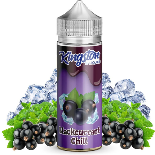 Blackcurrant Chill - Kingston E-liquids 100ml + Nicokits Gratis