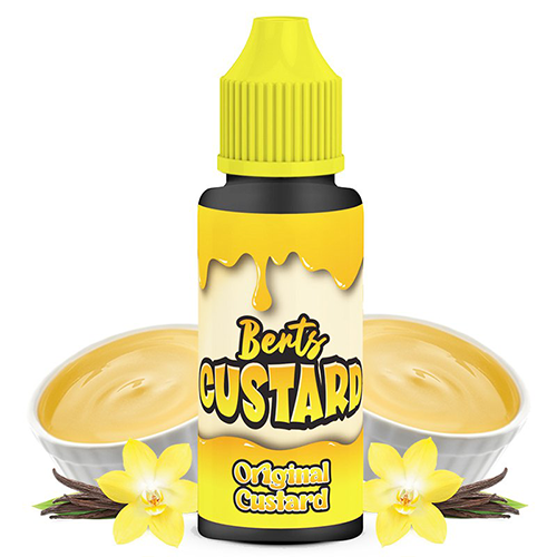 Original Custard 100ml + Nicokits Gratis - Berts Custard by Kingston E-liquids