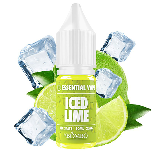 Iced Lime - Essential Vape Nic Salts by Bombo 10 ml