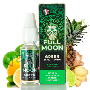 GREEN FULL MOON 10ML 20MG - Sales de Nicotina