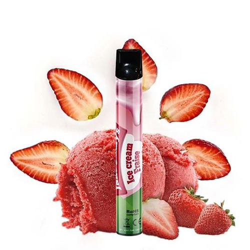 Ice Cream Strawberry 600 puffs - Wpuff y Liquideo