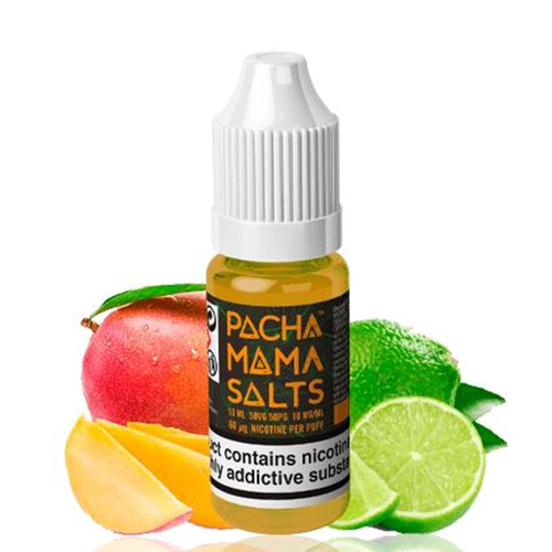Mango Lime 20mg 10ml Pachamama Salts - Líquido con SALES DE NICOTINA
