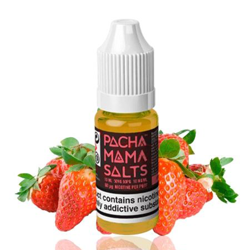 Strawberry Crush 20mg 10ml Pachamama Salts - Líquido con SALES DE NICOTINA