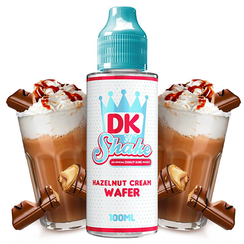 Hazelnut Cream Wafer 100 ml + Nicokit Gratis - DK 'N' Shake