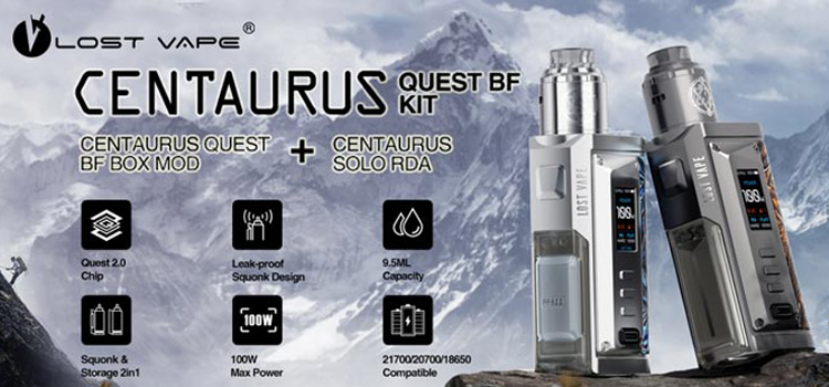 Kit Centaurus Quest BF 100 W - Lost Vape