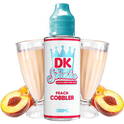 Peach Cobbler 100 ml + Nicokit Gratis - DK 'N' Shake