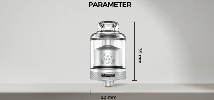 Kree V2 RTA 22mm - Mods a gás