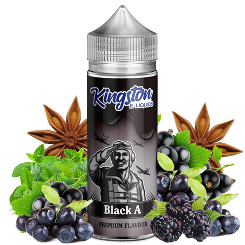 Black A - Kingston E-liquids 100ml + Nicokits Gratis