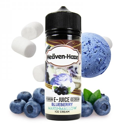 Heaven Haze - Blueberry Marshmallow 100ML + Nicokits Gratis 