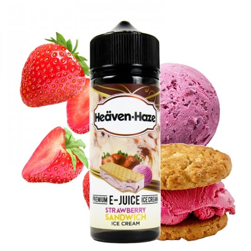 Heaven Haze - Strawberry Sandwich 100ml + Nicokits Gratis 