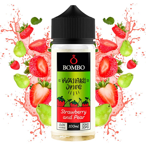 Strawberry and Pear 100ml + Nicokits Gratis - Wailani Juice by Bombo