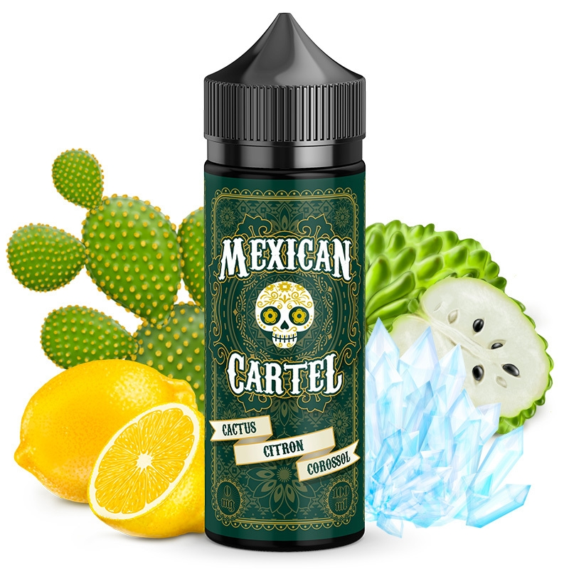 Mexican Cartel Cactus Citron Corossol 100ml + Nicokit Gratis