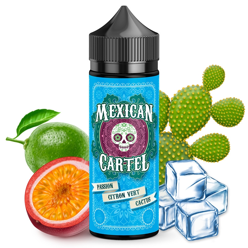 Mexican Cartel Passion Citron Vert Cactus 100ml + Nicokit Gratis