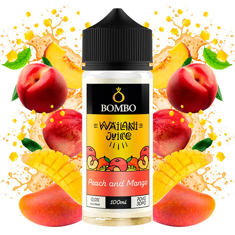 Peach and Mango 100ml + Nicokits Gratis - Wailani Juice by Bombo
