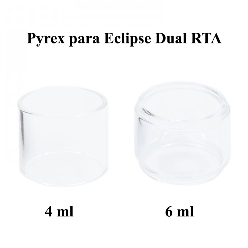 Pyrex para Eclipse Dual RTA 4ml/6ml - Yachtvape