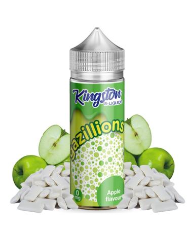 Apple Gazillions Kingston E-liquids 100ml + Nicokits Gratis