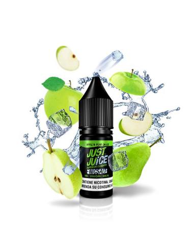 APPLE & PEAR ON ICE - JUST JUICE SALT 10 ml - 5mg-11 mg y 20 mg - Líquido con SALES DE NICOTINA