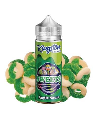 Apple Sours - Kingston E-liquids 100ml + Nicokits Gratis