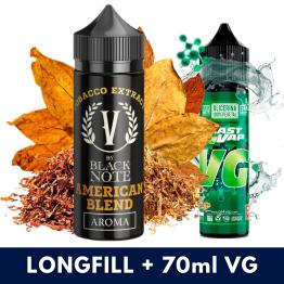 Aroma American Blend 10ml (Longfill) V by Black Note + VG FAST 70ML