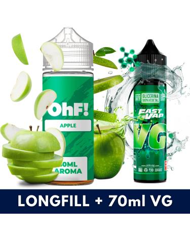 Aroma Apple 40ml/120 (Longfill) OhF! + VG FAST 70ML