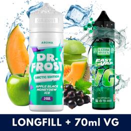 Aroma Apple Black Honeydew Ice 24ml/120 (Longfill) Dr Frost + VG FAST 70ML