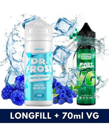 Aroma Artic Blue Ice 24ml/120 (Longfill) Dr Frost + VG FAST 70ML