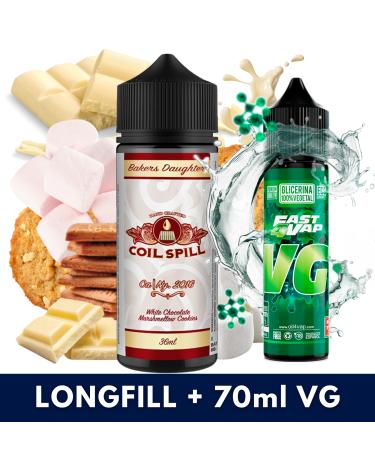 Aroma Bakers Daughter 36ml (Longfill) - Coil Spill + VG FAST 70ML