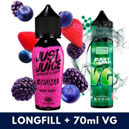 Aroma Berry Burst Just Juice 20ml (Longfill) + VG FAST 70ML