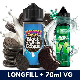 Aroma Black And White Cookie 30ml/120 (Longfill) Vapemoniadas + VG FAST 70ML