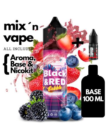 Aroma Black & Red Bubble 16ml (Longfill) - Oil4Vap - MIX ´N VAPE (Aroma + Nicokit + Base)