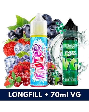 Aroma Bloody Summer 10ml/60 (Longfill) Fruizee + VG FAST 70ML