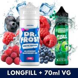 Aroma Blueberry Raspberry Ice 24ml/120 (Longfill) Dr Frost + VG FAST 70ML