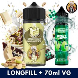 Aroma Brownie Chocolate Blanco con Pistacho 30ml/120 (Longfill) La Yaya + VG FAST 70ML